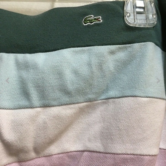 Vintage LaCoste Halter Dress Preowned coverup - Picture 4 of 4